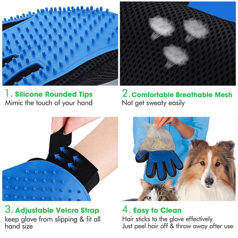 FuzzyGlove® Pet Grooming Glove